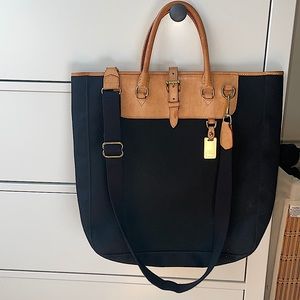 Dooney & Burke vintage Cabriolet large tote